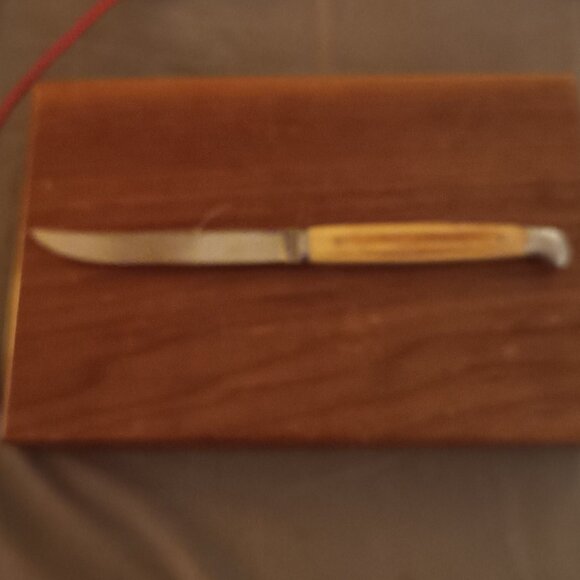 Vintage Queen Cutlery Stag Bone Steak Knife Set, 1932-1955 - Picture 4 of 5